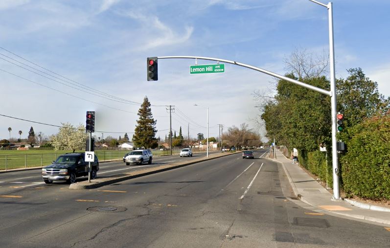 [09-25-2021] Sacramento County, CA - One Person Seriously Hurt After a Pedestrian Crash on Lemon Hill Avenue