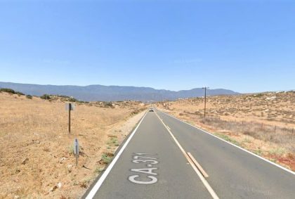 [01-10-2022] Condado de Riverside, CA - Una Persona Herida Después de Un Accidente de Bicicleta de Tierra en Anza