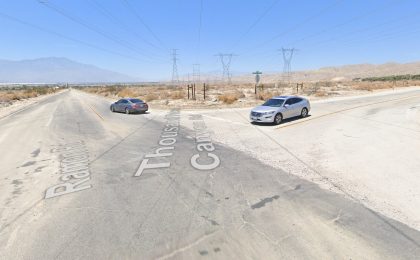 [01-04-2022] Condado de Riverside, CA - Dos Personas Heridas Después de Un Accidente de Coche en Thousand Palms