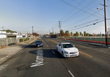 [01-28-2022] Condado de Los Angeles, CA - Cinco Personas Heridas Después de Un Accidente de Tráfico Que Involucra a Un Autobús en S. Normandie Avenue