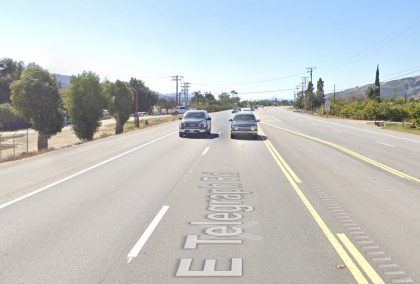 [02-03-2022] Condado de Ventura, CA - Una Persona Herida Tras Una Colisión de Dos Vehículos Cerca de Center Street