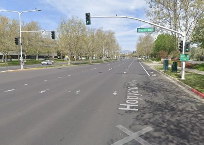 [02-14-2022] Condado de Alameda, CA - Dos Personas Heridas Después de Un Choque de Dos Vehículos en Pleasanton