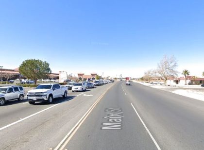 [03-11-2022] Condado de San Bernardino, CA - Conductor Herido en Colisión de Tráfico Posiblemente Causada Por Carreras en Hesperia