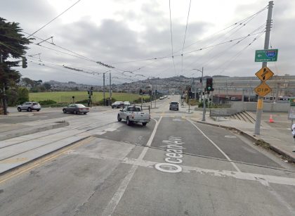 [03-22-2022] Condado de San Francisco, CA - SE Reportan Heridos Después de Un Choque de 11 Autos Cerca de Ocean Avenue