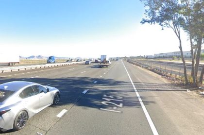[03-31-2022] Condado de Riverside, CA - Una Persona Herida en Un Choque de Tres Vehículos en la Interestatal 215