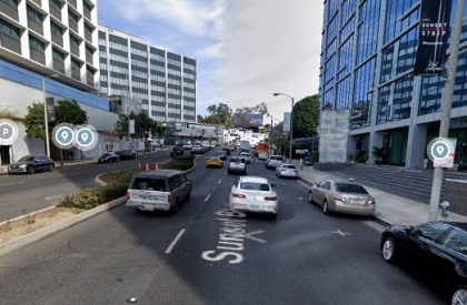 [04-02-2022] Condado de Los Ángeles, CA - Dos Personas Heridas en Un Choque Con Fuga en West Hollywood