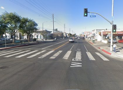 [04-14-2022] Condado de Los Ángeles, CA - Una Persona Herida Después de Un Choque a Alta Velocidad en West Florence Avenue