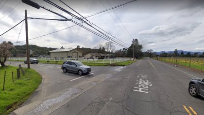 [04-21-2022] Condado de Napa, CA - Una Persona Gravemente Herida en Un Choque de Dos Vehículos en la Intersección de First Avenue Y Hagen Road