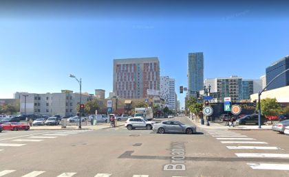 [05-07-2022] Condado de San Diego, CA - Colisión de Dos Vehículos en Broadway Y la 11th Avenida Hiere a Una Mujer