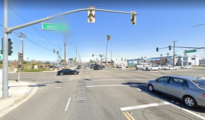 [05-09-2022] Condado de Riverside, CA - Un Oficial en Motocicleta Resultó Herido Después de Un Choque Con Fuga en la Calle Adama Y la Avenida Indiana