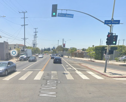 [07-18-2022] Motociclista Muerto Tras Choque Fatal en East Hollywood