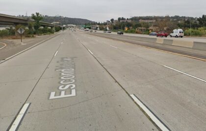 [01-03-2023] Choque de Varios Vehículos en Mission Valley Dejó Un Conductor Herido