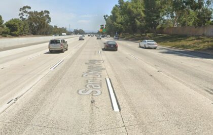 [01-03-2023] Hombre Muerto en Accidente de Peatón en Irvine a Lo Largo de la Autopista 405