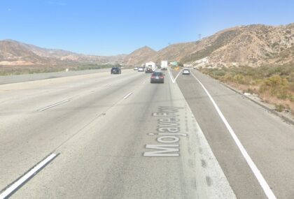 02-28-2023-One-Person-Injured-in-Two-Vehicle-Crash-in-Cajon-Pass-420x285