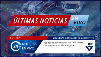 [11-21-2023] Condado de San Bernardino, CA - Heridas Bajo Evaluación Tras Colisión de Dos Vehículos en Bloomington