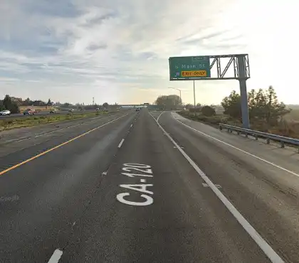 [05-14-2024] Muere Un Peatón Tras Ser Atropellado Por Un Vehículo en la Autopista 120 en Manteca