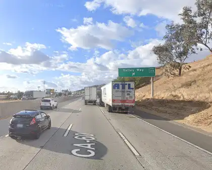 [05-23-2024] Cuatro Personas Heridas Tras Una Colisión Múltiple En La Sr-60 En Jurupa Valley
