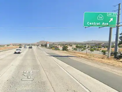 [09-02-2024] Un Muerto Y Otro Hospitalizado Tras Un Choque De Dos Vehículos En La Autopista 15 En Lake Elsinore