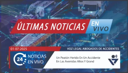 [01-07-2025] Condado De Sacramento, CA - Un Peatón Herido En Un Accidente En Las Avenidas Altos Y Grand