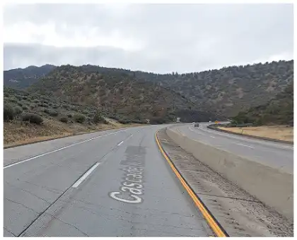 [12-13-2024] Un Muerto Y Tres Heridos Tras Un Accidente Con Vuelco En La I-5 Cerca De Anderson Grade En Yreka