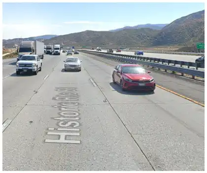 [01-23-2025] Incendio Baldy Cerca De I-15 En Cajon Pass Contenido, Cierre De Carriles En Efecto