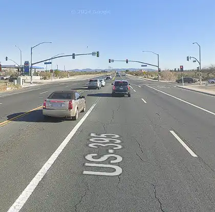 [03-11-2025] Muere Un Ciclista En Un Accidente En La Carretera 395 Cerca De Luna Road En Victorville