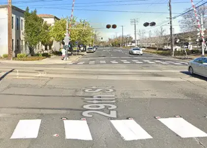 [03-14-2025] Un Ciclista Herido En Una Colisión En Las Calles 29 Y R En El Barrio De Newton Booth